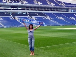Futbolówka w Porto